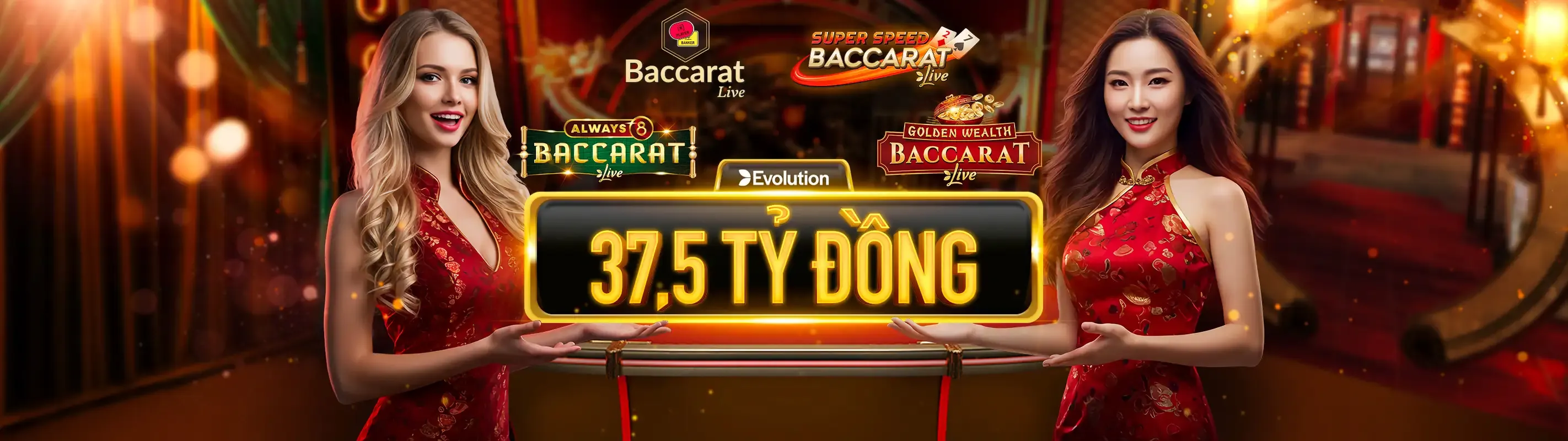 Banner khuyến mãi casino hấp dẫn tại 68win18 nhà cái